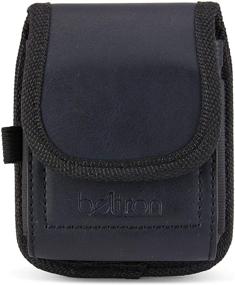 img 3 attached to 📱 BELTRON Leather Pouch for Motorola RAZR (2019), Motorola RAZR 5G, Galaxy Z Flip (F700), Galaxy Z Flip 5G (F707), Galaxy Z Flip 3 (F711) - Enhanced Belt Loop, Strong Metal Belt Clip, and Dual Magnet Closure