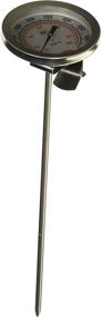 img 1 attached to 🌡️ Cooper-Atkins Bi-Metal Stem Test Thermometer: Stainless Steel with Clip Glass Lens, NSF, 50-550°F Range, Silver - Buy now!