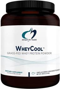 img 4 attached to 💪 Enhance Muscles and Manage Weight with WheyCool - Grass Fed Whey Protein Powder Supplement - 22g Protein, Non-GMO, Gluten-Free - Unflavored, Unsweetened - 30 Servings / 900g