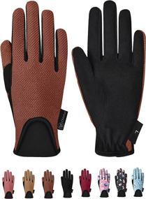 img 4 attached to 🧤 ChinFun Kids Horse Riding Gloves - Equestrian Horseback Gloves for Youth Children Boys Girls - Ideal for Outdoor Biking, Cycling, Running