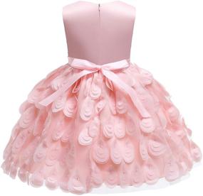 img 2 attached to Wedding Christmas Toddler Halloween Dresses Apparel & Accessories Baby Girls in Clothing