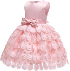 img 3 attached to Wedding Christmas Toddler Halloween Dresses Apparel & Accessories Baby Girls in Clothing