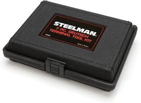 img 1 attached to 🔧 Steelman 7-Piece Deutsch Terminal Tool Kit: Damage-Free Wire Removal for Auto Techs - Tools for 4, 8, 12, 14, 16, and 20 Gauge Terminals