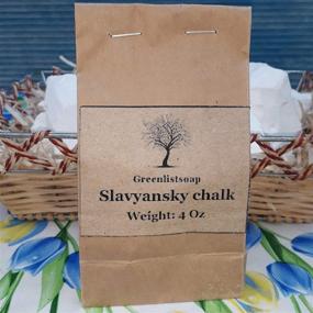 img 1 attached to Premium Slavyansky Edible Chalk - 8 oz/250g - Environmentally Friendly & Organic - Additive-Free, Impurity-Free - Natural Food Chalk - Crunchy Chalk with Lumpy Texture