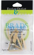 🩹 eyelet outlet 68 bandaid brads – unique and versatile scrapbooking embellishments logo