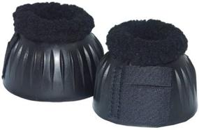 img 3 attached to 🐎 Intrepid International Fleece Top Bell Boots - Ultimate Protection for Your Horse's Hooves