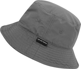 img 4 attached to 🧢 HAT DEPOT Washed Packable Boys' Accessories in Hats & Caps, Age 7-10 Years