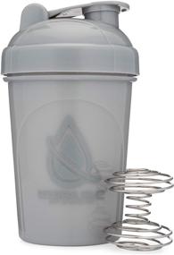 img 1 attached to 🥤 Hydra Cup V2: 20-Ounce Shaker Bottle [4 Pack] with Wire Whisk Balls - Ideal Blender for Protein Mixes