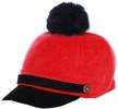 children woolen peaked equestrian baseball boys' accessories and cold weather logo
