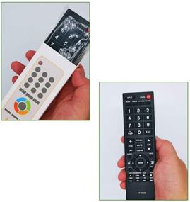 img 1 attached to Enhanced Universal Remote Control for Toshiba TV - Replacement for LCD/LED 4K HD Smart TVs Remote