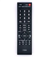 enhanced universal remote control for toshiba tv - replacement for lcd/led 4k hd smart tvs remote logo