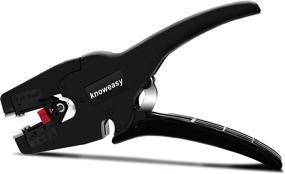 img 4 attached to 🔧 Knoweasy 2-in-1 Heavy Duty Wire Stripper and Cutter Tool - Automatic Wire Stripping/Cutting for 5-20mm/(0.25-0.75Inches)