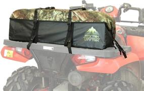 img 3 attached to 🎒 Карманный багажник ATV Tek ASEMOB Kings Mountain Shadow Camo для квадроцикла: универсальное и прочное хранилище