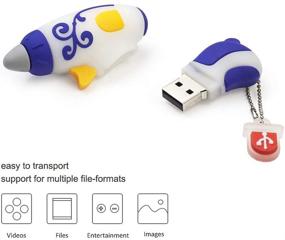 img 2 attached to LEIZHAN Novelty Sewing Character Pendrive Data Storage