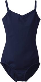 img 3 attached to 🩰 Capezio Little Classics Camisole Leotard: Perfect Girls' Active Clothing