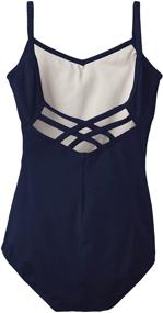 img 2 attached to 🩰 Capezio Little Classics Camisole Leotard: Perfect Girls' Active Clothing