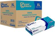 safehealth latex free disposable enforcement cleaning logo