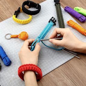 img 1 attached to Ремешки для браслетов Paracord Crafting Многофункциональные