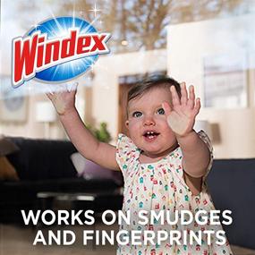 img 1 attached to 🪟 Windex Original Glass & Surface Wipes - 28 Ct, Convenient Cleaning Solution