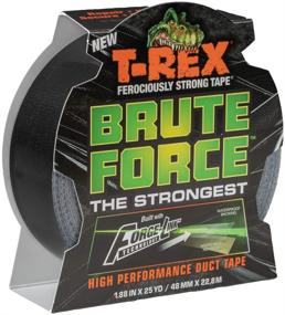 img 4 attached to Superior Strength Duct Tape: T-Rex 242703 Brute Force, 1.88-Inch x 25-Yard, Black