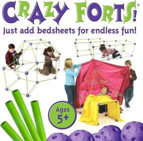 img 4 attached to Crazy Forts Purple: Build Limitless Imagination with 69 Pieces