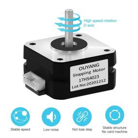 img 1 attached to 🔄 OUYANG Stepper Motor 130MN M-Bracket 17HS4023