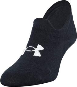 img 3 attached to 🧦 Ultimate Comfort and Performance: Under Armour Adult Essential Ultra Low Tab Socks, 3-Pairs