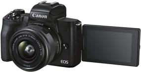 img 1 attached to 📷 Canon EOS M50 Mark II + EF-M 15-45mm is STM Kit Black: Advanced Mirrorless Camera and Versatile Lens Bundle