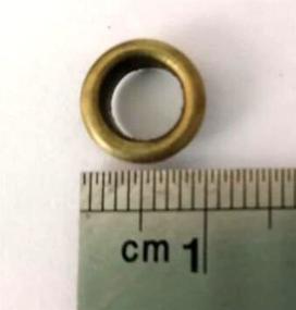 img 2 attached to 🔴 YOYOSTORE 100pc 7mm Bronze Metal Grommets Eyelets: Ideal for Bead Cores, Clothes, Leather, and Canvas