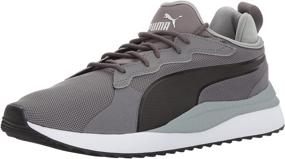 img 4 attached to 👟 Stylish and Comfortable PUMA Pacer Sneaker Quarry Gray Violet Asphalt Men's Shoes for Fashion Enthusiasts