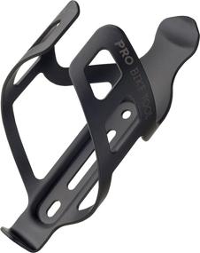 img 4 attached to 🚴 High-Quality Bike Water Bottle Holder by PRO BIKE TOOL - Glossy/ Matte Black, Secure Retention System, Lightweight & Durable Bicycle Bottle Cage, Ideal for Road and Mountain Bikes