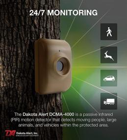 img 3 attached to Enhanced Wireless Motion Detector Driveway Alarm System - DCMA-4000: DCMT-4000 Infrared Transmitter and DCR-4000 Receiver