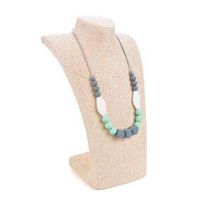 img 3 attached to 👶 Safe and Stylish Lofca Silicone Teething Necklace: The Perfect Mom and Baby Solution for Soothing Teething Discomfort