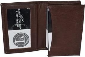 img 2 attached to 🧳 Black LeatherBoss Business Holder 0031Bb Men's Accessories in Wallets, Card Cases & Money Organizers