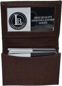 img 3 attached to 🧳 Black LeatherBoss Business Holder 0031Bb Men's Accessories in Wallets, Card Cases & Money Organizers