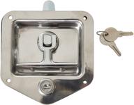 🔒 buyers products l8815 t-handle latch: secure and durable stainless steel latch with single point and gasket - buy now with ch545 key logo