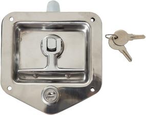 img 4 attached to 🔒 Buyers Products L8815 T-Handle Latch: Secure and Durable Stainless Steel Latch with Single Point and Gasket - Buy Now with CH545 Key