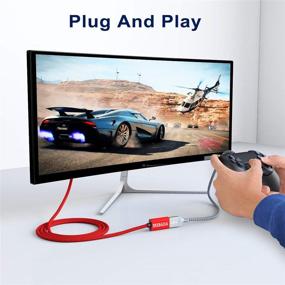 img 3 attached to Кабель USB-удлинитель 3.0 высокой скорости от AkoaDa - 2 штуки 6.6FT+10FT типа A мужской к женскому USB3.0 удлинительный шнур для быстрой передачи данных 5Gbps - совместим с клавиатурой, USB-флешкой, мышью, жестким диском и другими