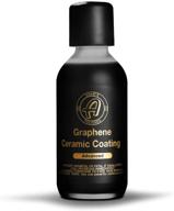 🚘 adam's advanced graphene ceramic coating (60ml) - ultimate 10h graphene coating for car detailing pros: 9+ years protection, patented uv glow, post wash & paint correction application logo