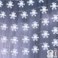 turnmeon snowflake christmas decoration waterproof seasonal decor logo