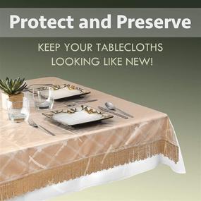 img 3 attached to Elaine Karen COLLECTION Tablecloth Protector