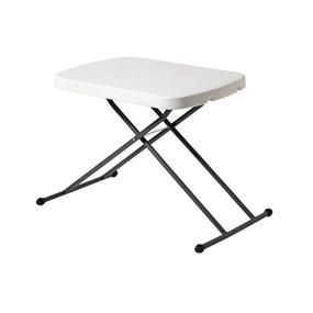 img 1 attached to 🧊 Iceberg ICE65490 IndestrucTable TOO 1200: Platinum Resin Folding Table - Portable and Personal!