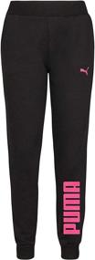 img 2 attached to 👧 PUMA Girls Heather Fleece Joggers - Optimized for Girls' Clothing SEO