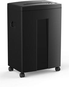 img 4 attached to 🔒 WOLVERINE 18-Sheet High Security Cross Cut Shredder with 60 Min Run Time for Home Office - SD9113(Black ETL)