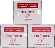 🧵 sgt knots polypropylene tying twine - versatile utility cord for craft projects, secure tie-downs, package commercial bundling (6300ft, 1 ply, white) logo