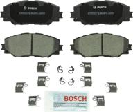 🔵 bosch bc1210 комплект керамических тормозных колодок quietcast premium для lexus hs250h, pontiac vibe, scion xb, xd, toyota corolla, matrix, prius v, rav4 (передние) - усовершенствованная тихая работа логотип