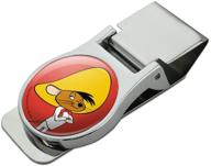 looney speedy gonzales chrome plated logo