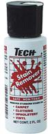 tech stain remover - powerful stain remover for carpet, clothing, laundry, upholstery, and washable fabrics (2 oz) logo