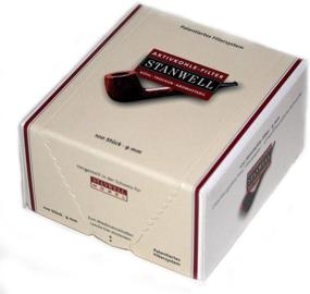 img 1 attached to 🍎 Stanwell 9mm Active Charcoal Pipe Filter - Box of 100 High-Quality Filters for Optimal Performance