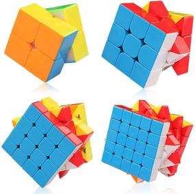 img 2 attached to 🧩 D FantiX Bundle Mofang Jiaoshi Stickerless: The Ultimate Puzzle Cube Set
